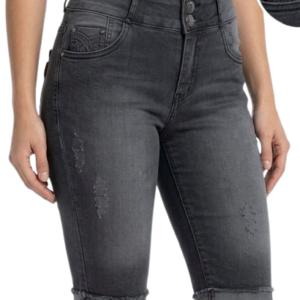88148 - Ciclista Jeans Lyc Bellatrix Black
