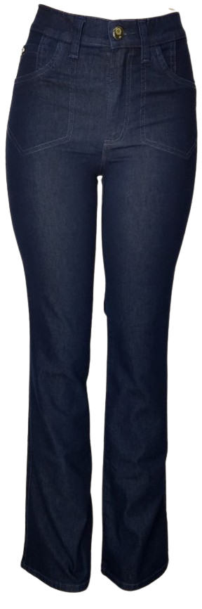 6302 - Calça Flare Lyc Donna - Maju Amaciado