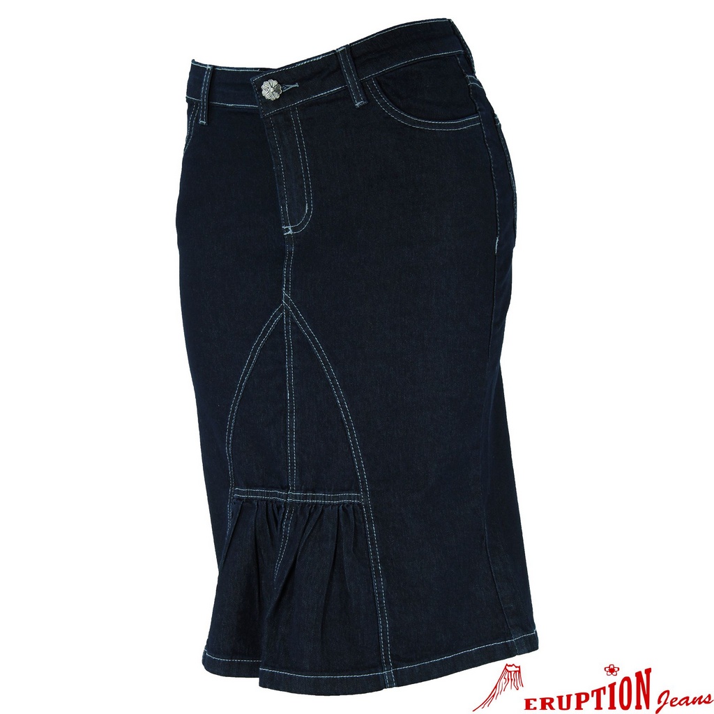 7160 - Saia Jeans tipo evangélica Hippie - Imagem 2
