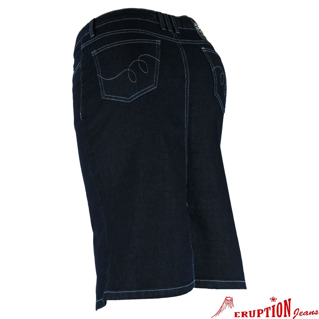 7160 - Saia Jeans tipo evangélica Hippie - Imagem 3