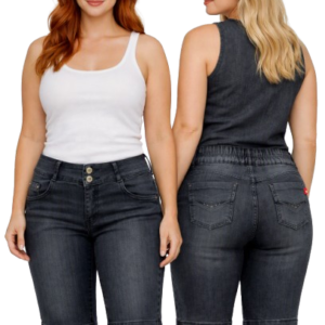 88149 - Ciclista Jeans Lyc Bellatrix Black