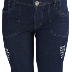 88154 - Bermuda Ciclista Jeans Lyc Donna