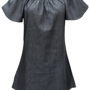 Btcig01 - Bata Ciganinha Jeans Grey