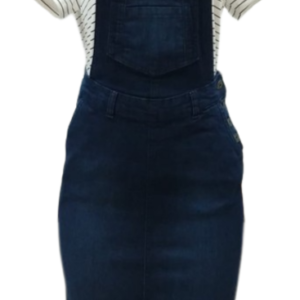 7901 - Saia Jardineira Soft Blue Ema-Ama+us
